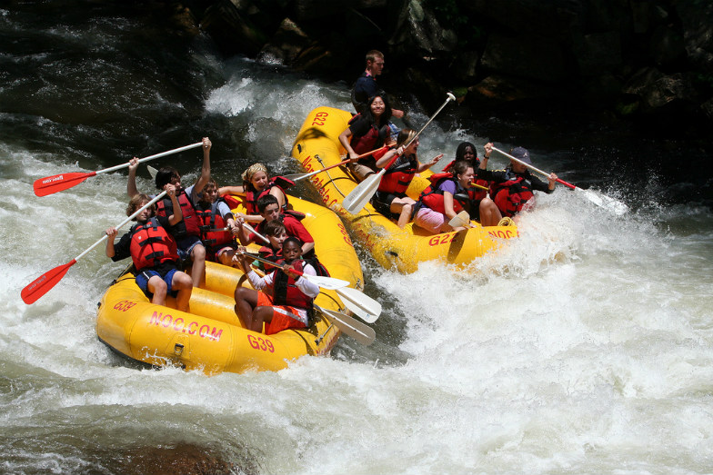 Top 5 White Water Rafting Spots In Tennessee