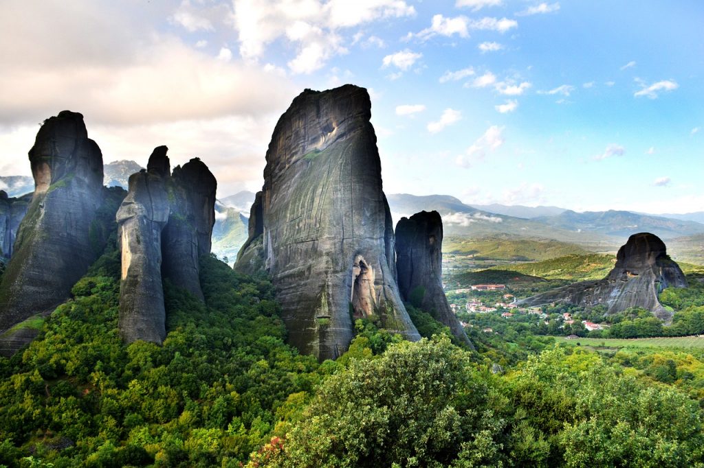 Visit the monasteries of Meteora