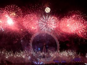 Celebrating the New Year in the UK in style