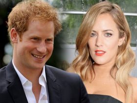 Prince Harry calls ex girlfriend Caroline Flack but 'just as friends'