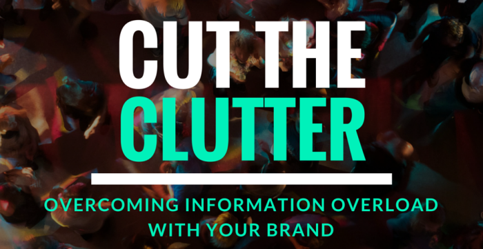 Do not overload your site with Clutter