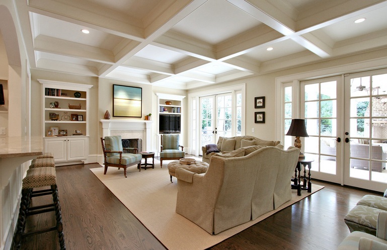 Choosing Awesome Coffered Ceiling Decoration